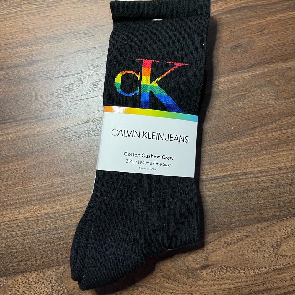 Calvin Klein pride socks